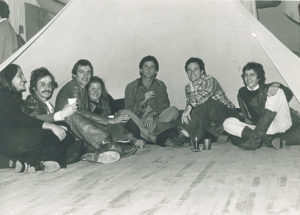 Old photo of PWM members