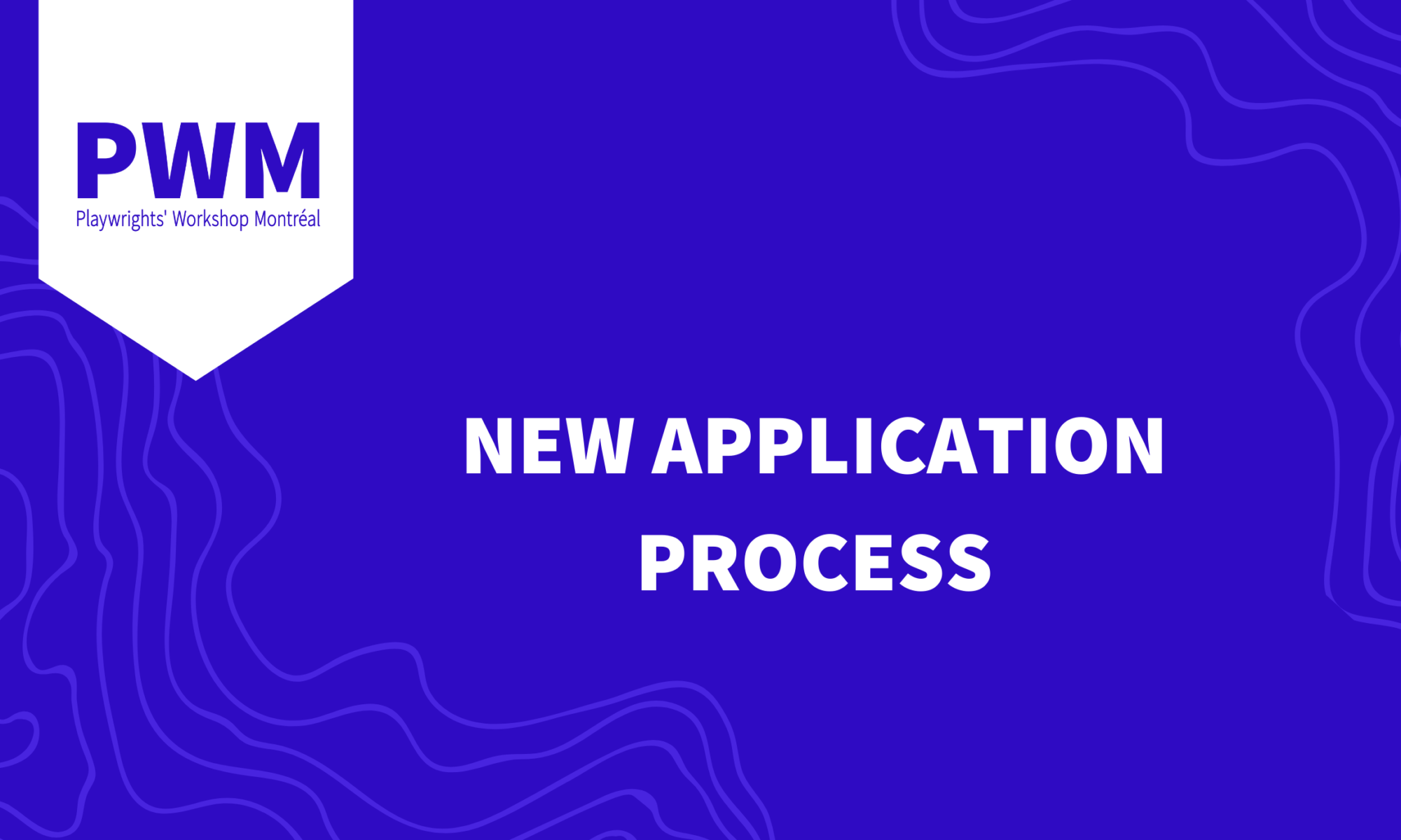 Image with text which reads: "New Application Process"
