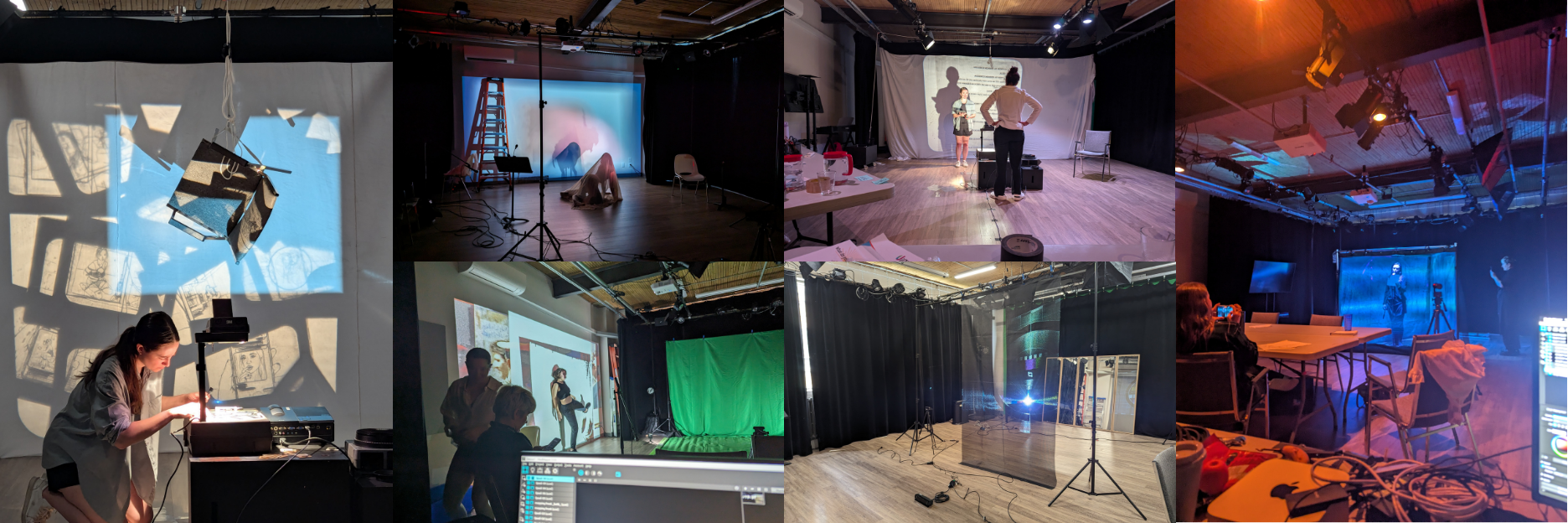 Compilation of photos of DDIS workshops throughout 2024-2026.